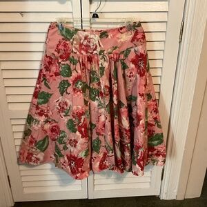 Floral skirt
